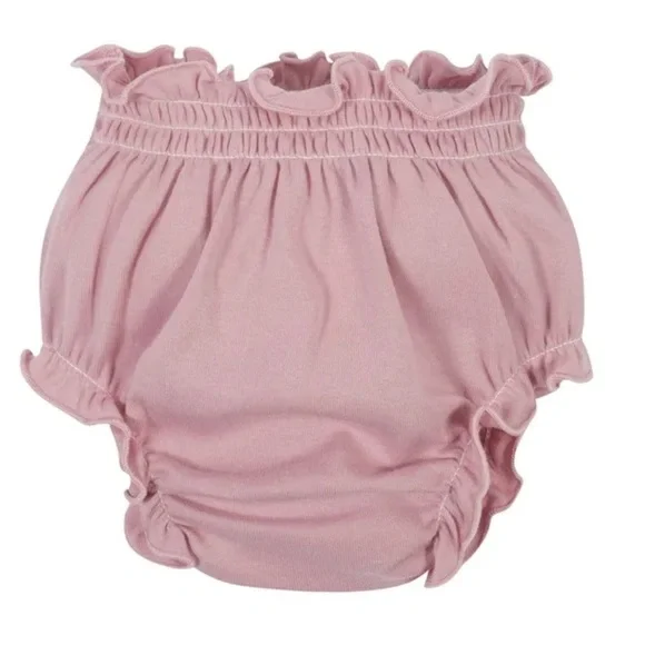 Baby girl clothes bundle of 6 - new! - onesies - headband bows - diaper covers - Picture 7 of 8